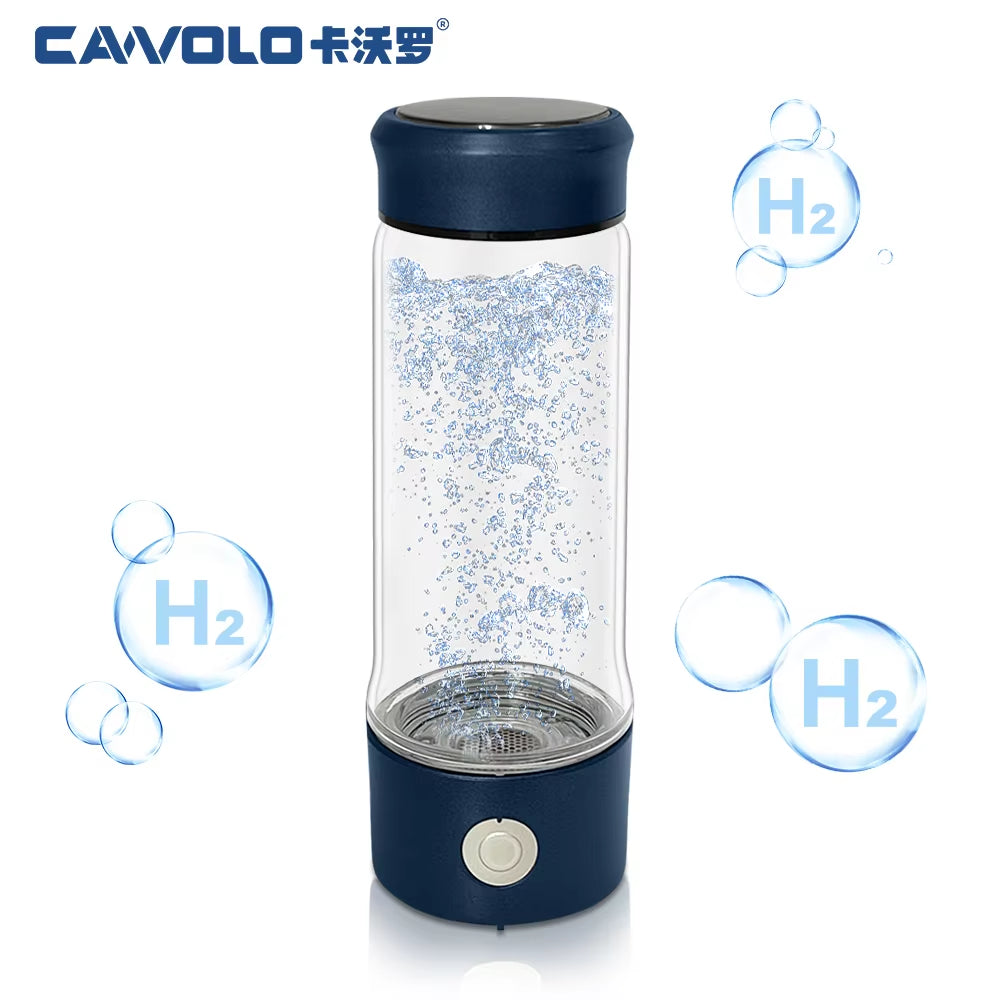 2000Ppb Hydrogen Bottle Hydrogen Water Generator Bottle SPE Hydrogen Rich Water Bottle Quick Electrolysis Hydrogen Bottles Water