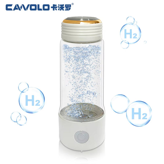 2000Ppb Hydrogen Bottle Hydrogen Water Generator Bottle SPE Hydrogen Rich Water Bottle Quick Electrolysis Hydrogen Bottles Water