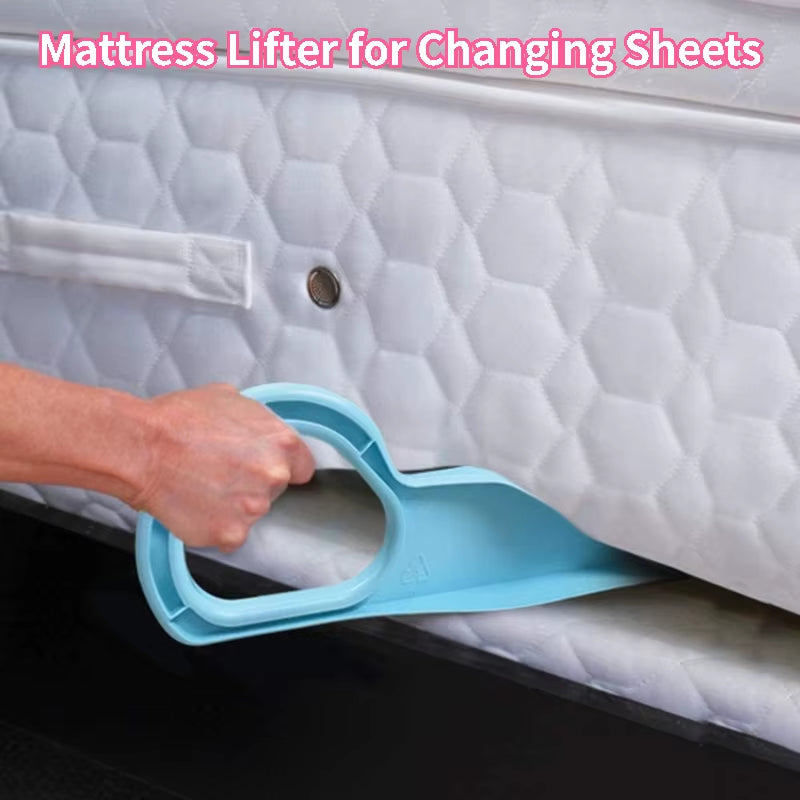 Mattress Lifter & Bed Maker Tool for Changing Sheets Lifts and Holds the Mattress, Tucks Sheets, Removes Sheets, Bed Skirts