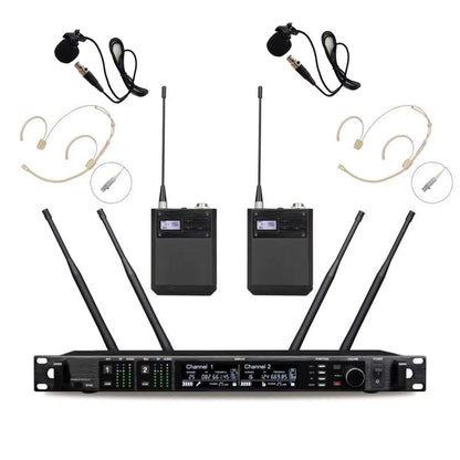 900/600/500Mhz AD4D Wireless Microphone Professional KSM8 Handheld Headset Mic Dual Channel Microfono Microfone Micro