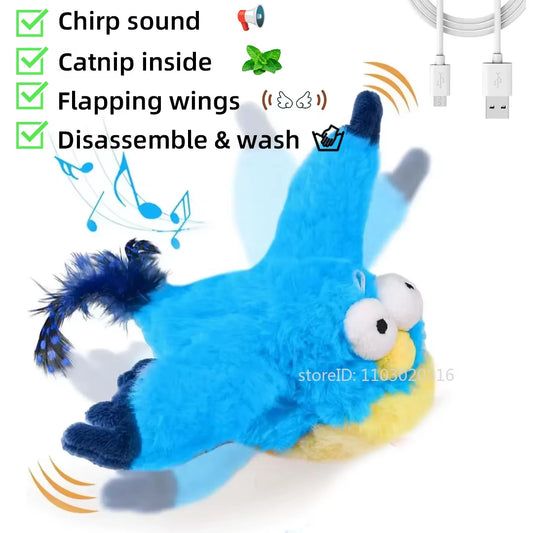 Interactive Cat Bird Toy