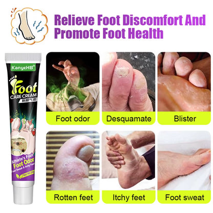 Foot Beriberi Treatment Cream for Foot Odor Tinea Pedis Anti-Itch Inhibits Fungus Athlete Foot Care Medical Ointment Cream